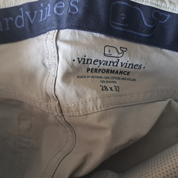 VINEYARD VINES performance 5 pocket BARRACUDA pants lightweight golf stretch 28 - Picture 5 of 15